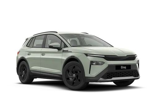 Škoda Elroq schräge Seitenansicht